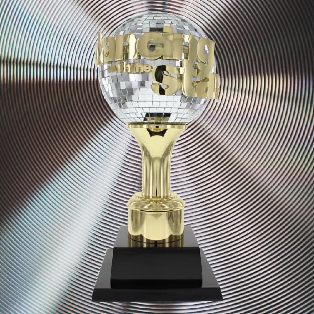 DWTS Mirrorball trophy — UNIQUE CUSTOM AWARDS